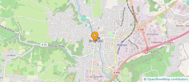 localisation de l'entreprise MONSIEUR GAEL NAUDOU  BRIGNAIS