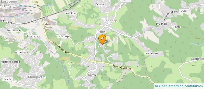 localisation de l'entreprise MONSIEUR GAEL NOBLIA  LAHONCE