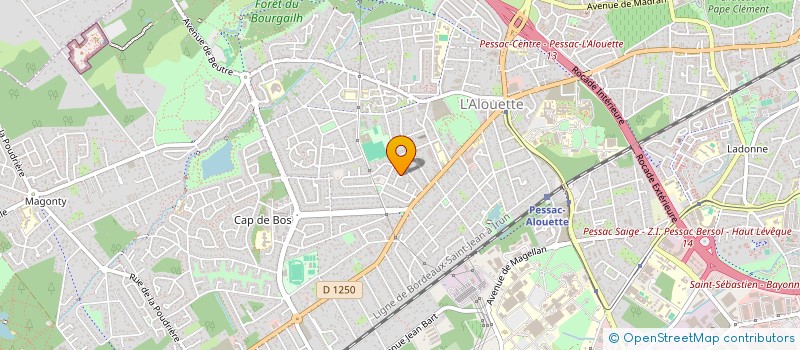 localisation de l'entreprise MONSIEUR GAEL ODET à PESSAC
