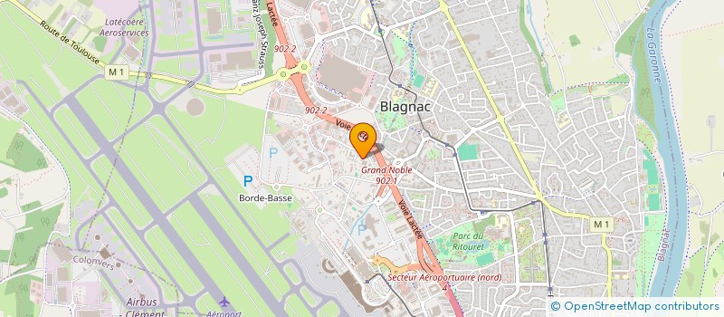 localisation de l'entreprise MONSIEUR GAEL OJEDA à BLAGNAC