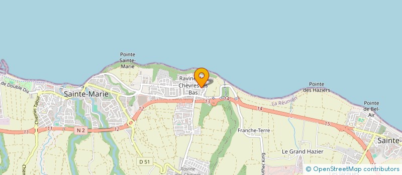 localisation de l'entreprise MONSIEUR GAEL-OLLIVIER CLAIN  SAINTE-MARIE