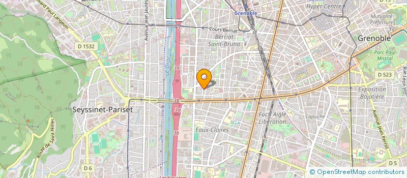 localisation de l'entreprise MONSIEUR GAEL PAQUIEN à VOIRON