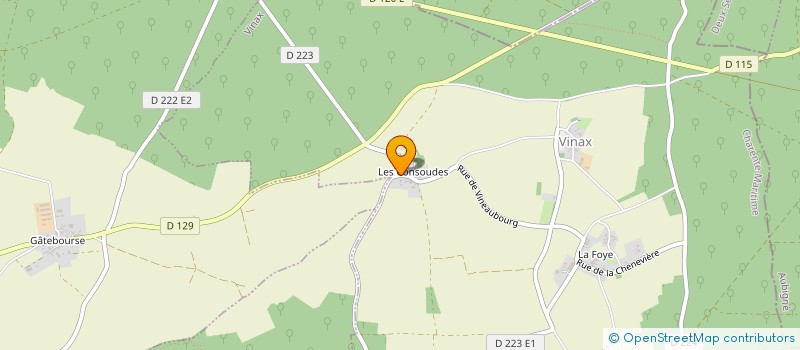 localisation de l'entreprise MONSIEUR GAEL PERNOT  VINAX