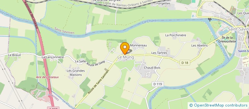 localisation de l'entreprise MONSIEUR GAEL PEROCHAIN  LE MUNG