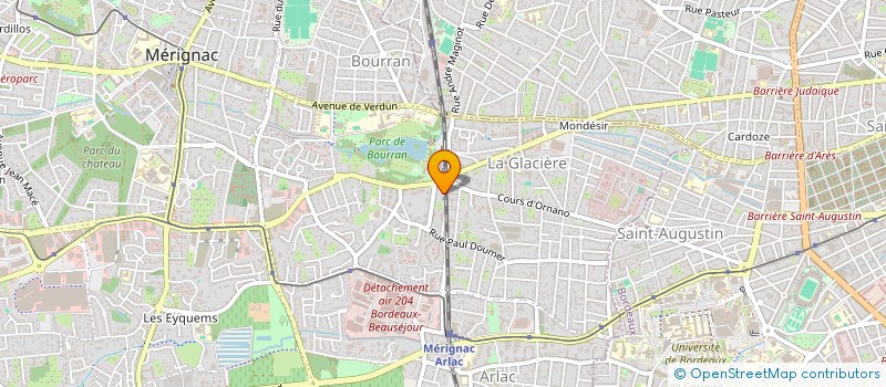 localisation de l'entreprise MONSIEUR GAEL PERROCHON  MERIGNAC