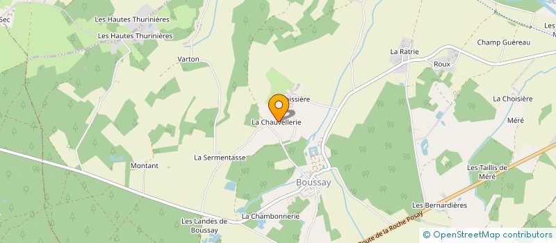 localisation de l'entreprise MONSIEUR GAEL PERRON à BOUSSAY
