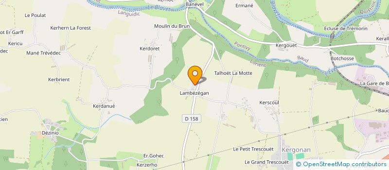 localisation de l'entreprise MONSIEUR GAEL PERRON  BUBRY