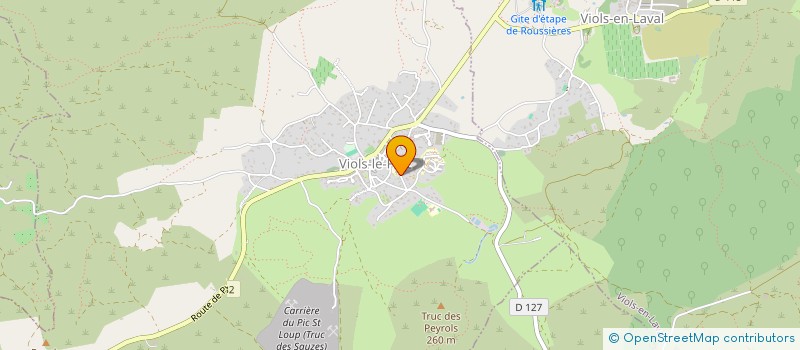 localisation de l'entreprise MONSIEUR GAEL PIERRE BAPTISTE BOAGLIO  CAUSSE-DE-LA-SELLE