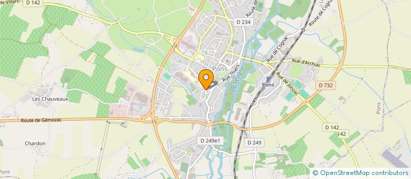 localisation de l'entreprise MONSIEUR GAEL PITA  PONS