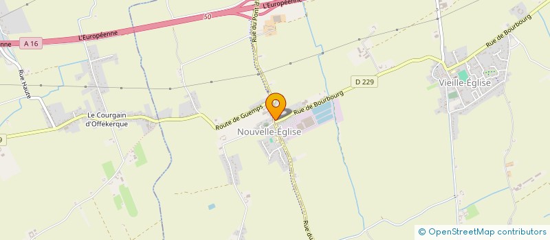 localisation de l'entreprise MONSIEUR GAEL POT  VIEILLE-EGLISE