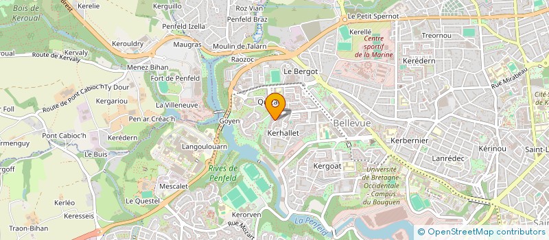 localisation de l'entreprise MONSIEUR GAEL PREVOST à LE MENE