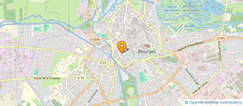 localisation de l'entreprise MONSIEUR GAEL RAMAND à BOURGES