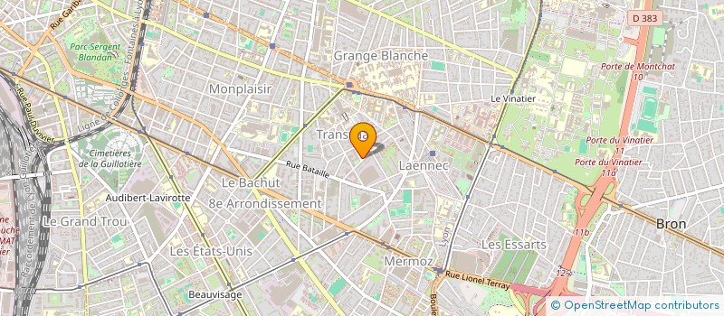 localisation de l'entreprise MONSIEUR GAEL RAMBAUD  LYON