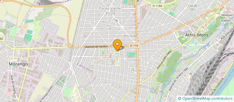 localisation de l'entreprise MONSIEUR GAEL RANAIVOARIFENINA à ATHIS-MONS
