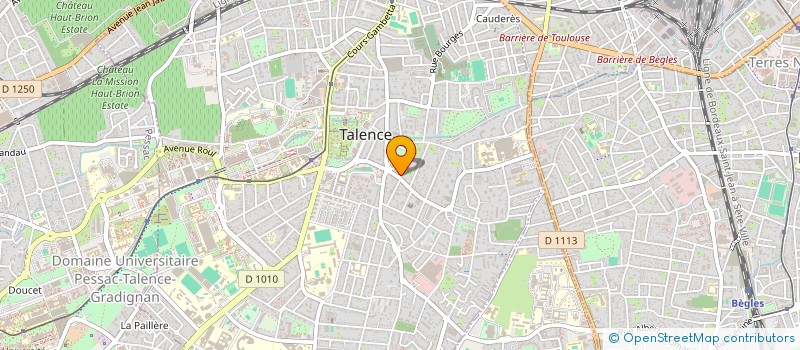 localisation de l'entreprise MONSIEUR GAEL RAVIART  TALENCE