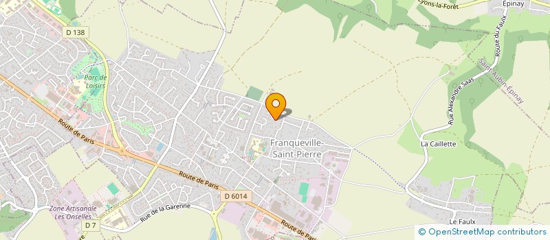 localisation de l'entreprise MONSIEUR GAEL REGNAULT  FRANQUEVILLE-SAINT-PIERRE