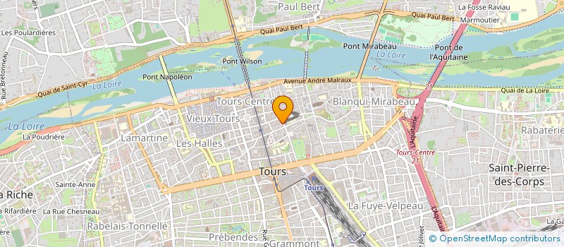 localisation de l'entreprise MONSIEUR GAEL REMOUE  TOURS