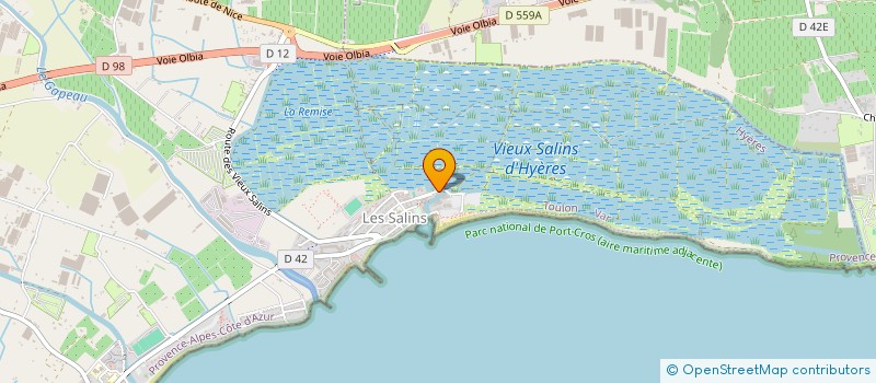 localisation de l'entreprise MONSIEUR GAEL RENAUX à HYERES