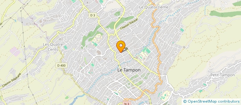 localisation de l'entreprise MONSIEUR GAEL RESCANIERES  LE TAMPON