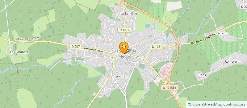 localisation de l'entreprise MONSIEUR GAEL RHOUAT  CASTELNAU-DE-MEDOC