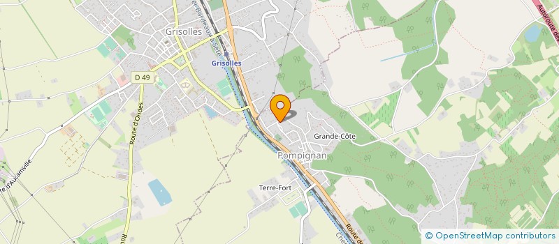 localisation de l'entreprise MONSIEUR GAEL RIFFARD  POMPIGNAN