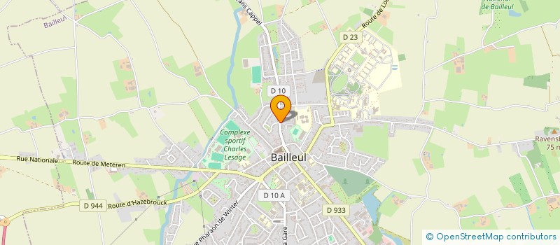 localisation de l'entreprise MONSIEUR GAEL ROBIN à BAILLEUL