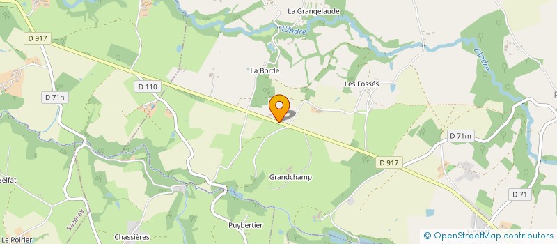 localisation de l'entreprise MONSIEUR GAEL ROBSON à PERASSAY