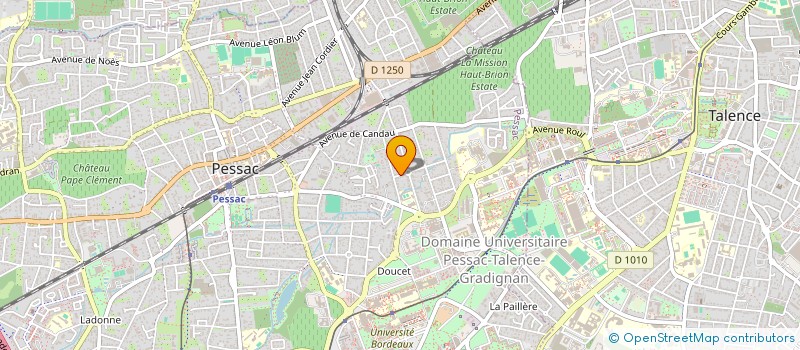 localisation de l'entreprise MONSIEUR GAEL ROUSSEAU à PESSAC