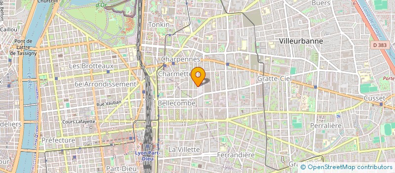 localisation de l'entreprise MONSIEUR GAEL ROUX  VILLEURBANNE