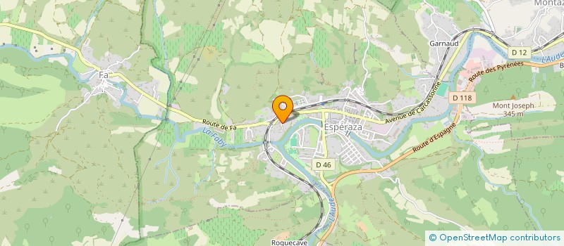 localisation de l'entreprise MONSIEUR GAEL SAN MARTIN  ESPERAZA