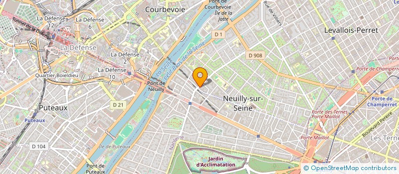 localisation de l'entreprise MONSIEUR GAEL SAVARY à NEUILLY-SUR-SEINE