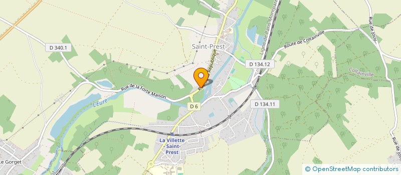 localisation de l'entreprise MONSIEUR GAEL SILLY à SAINT-PREST