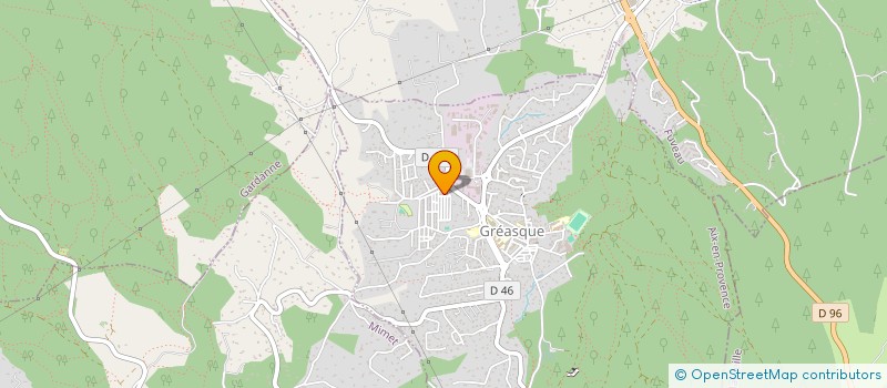 localisation de l'entreprise MONSIEUR GAEL SIMON  GREASQUE