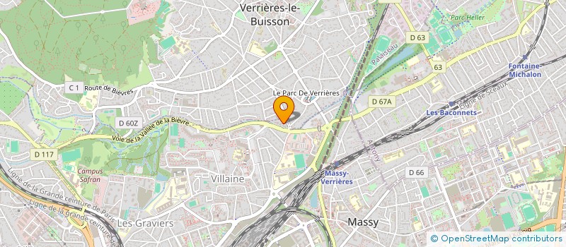localisation de l'entreprise MONSIEUR GAEL SOBI  MASSY