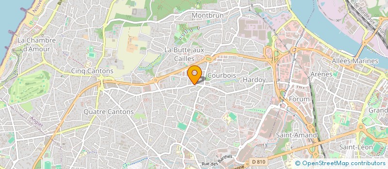 localisation de l'entreprise MONSIEUR GAEL SOL  ANGLET