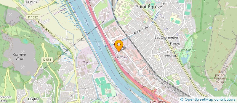 localisation de l'entreprise MONSIEUR GAEL SOLIVO à SAINT-EGREVE