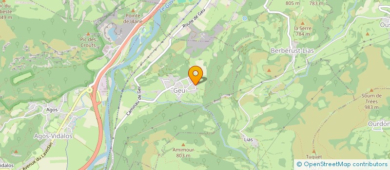 localisation de l'entreprise MONSIEUR GAEL STEYNE  GEU