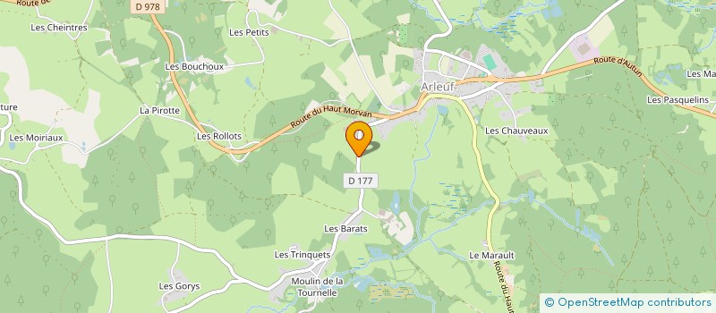 localisation de l'entreprise MONSIEUR GAEL STUHLFAUTH  ARLEUF