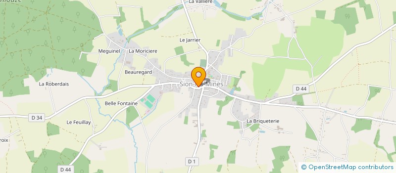 localisation de l'entreprise MONSIEUR GAEL TACHE  SION-LES-MINES