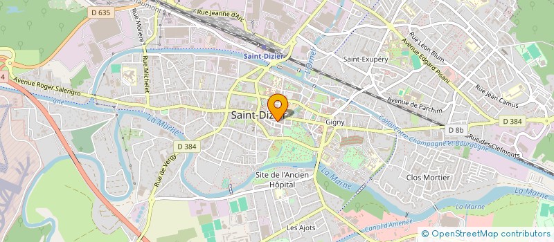 localisation de l'entreprise MONSIEUR GAEL TAPRAY à SAINT-DIZIER