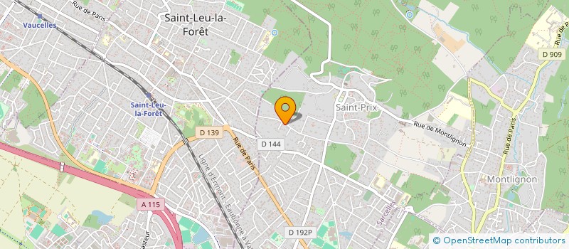 localisation de l'entreprise MONSIEUR GAEL TEGON à SAINT-PRIX