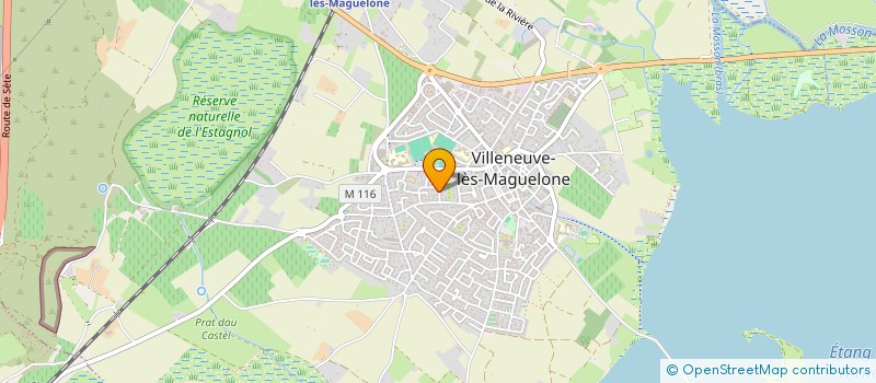 localisation de l'entreprise MONSIEUR GAEL TERRAT  VILLENEUVE-LES-MAGUELONE