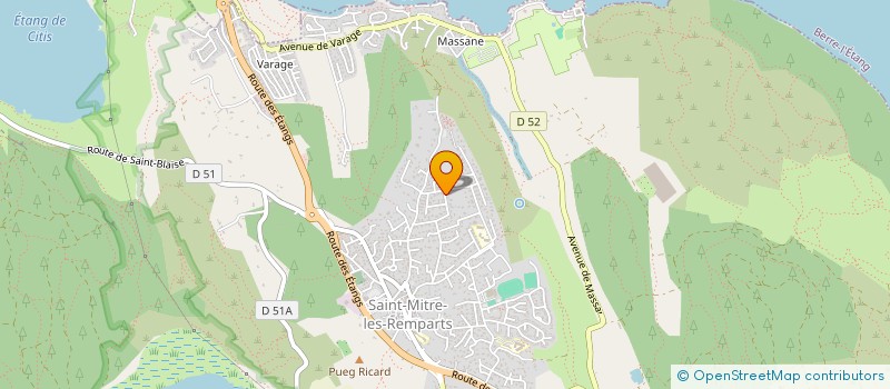 localisation de l'entreprise MONSIEUR GAEL THIEULENT  SAINT-MITRE-LES-REMPARTS