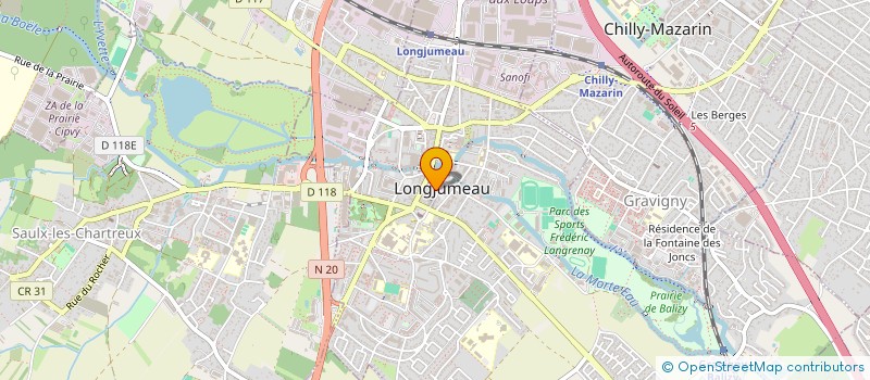 localisation de l'entreprise MONSIEUR GAEL TICHIT à LONGJUMEAU