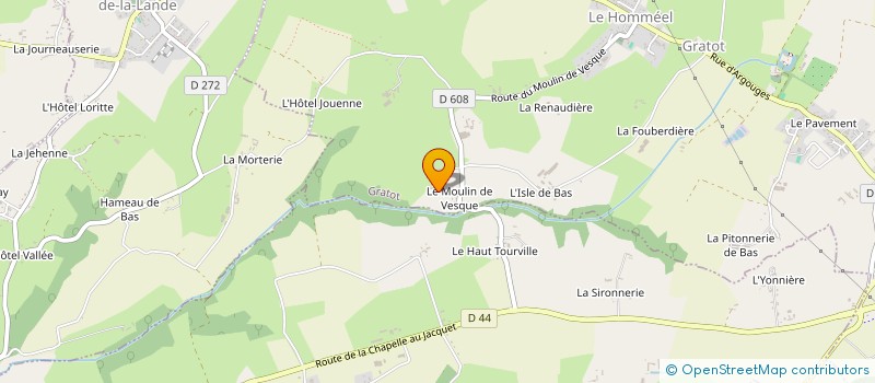 localisation de l'entreprise MONSIEUR GAEL TIPHAIGNE à GRATOT
