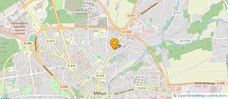 localisation de l'entreprise MONSIEUR GAEL TOULEMONT à MELUN