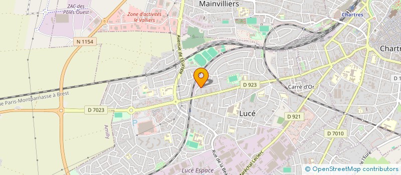 localisation de l'entreprise MONSIEUR GAEL TROADEC à LUCE