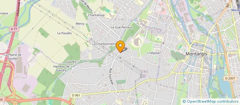 localisation de l'entreprise MONSIEUR GAEL TURMINE  VILLEMANDEUR