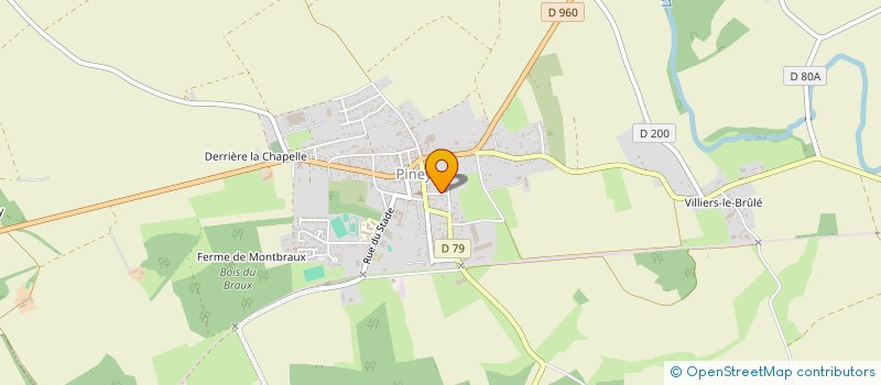 localisation de l'entreprise MONSIEUR GAEL ULSAS  PINEY