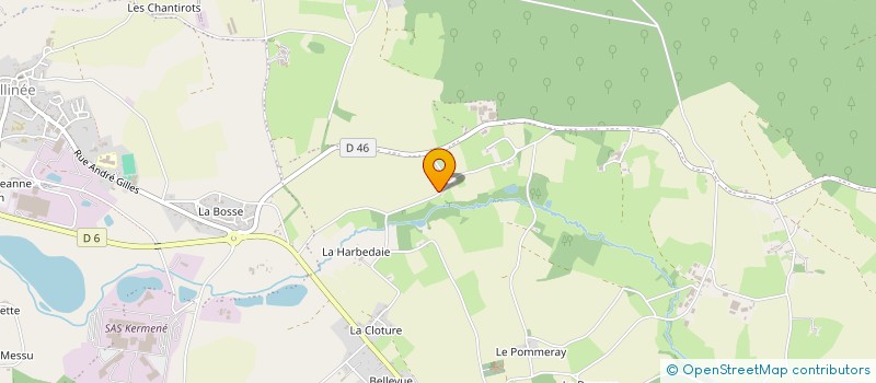 localisation de l'entreprise MONSIEUR GAEL VALEPYN à LE MENE